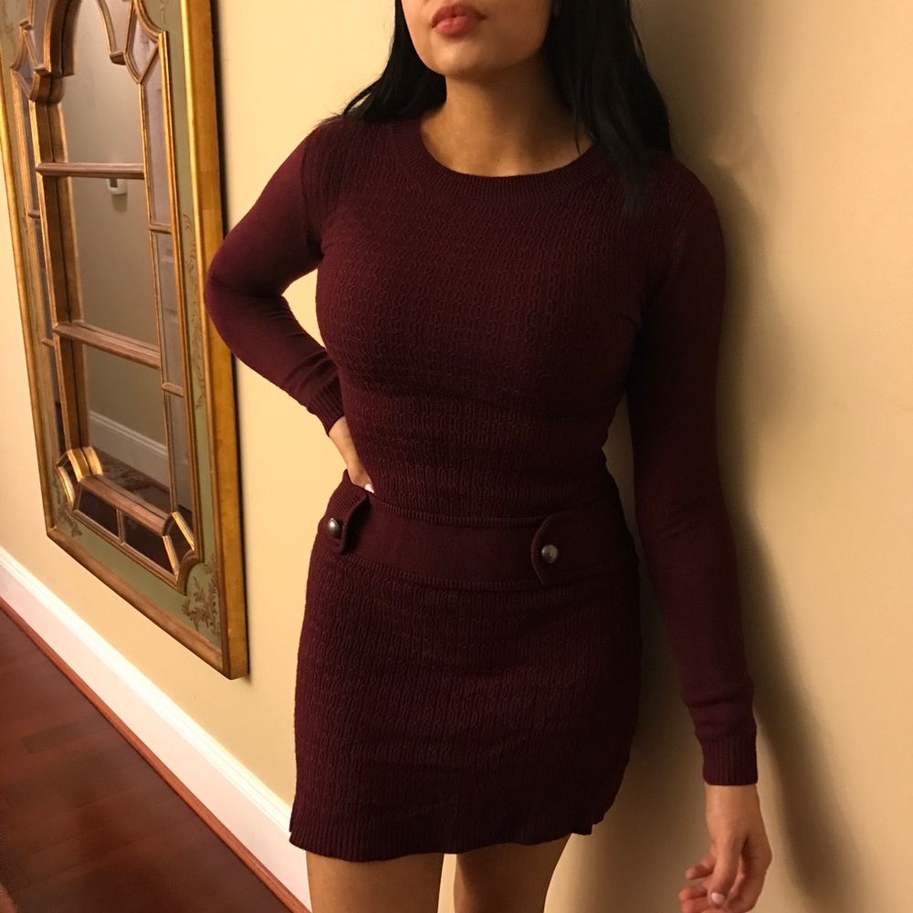 Beautiful Burgundy dress!